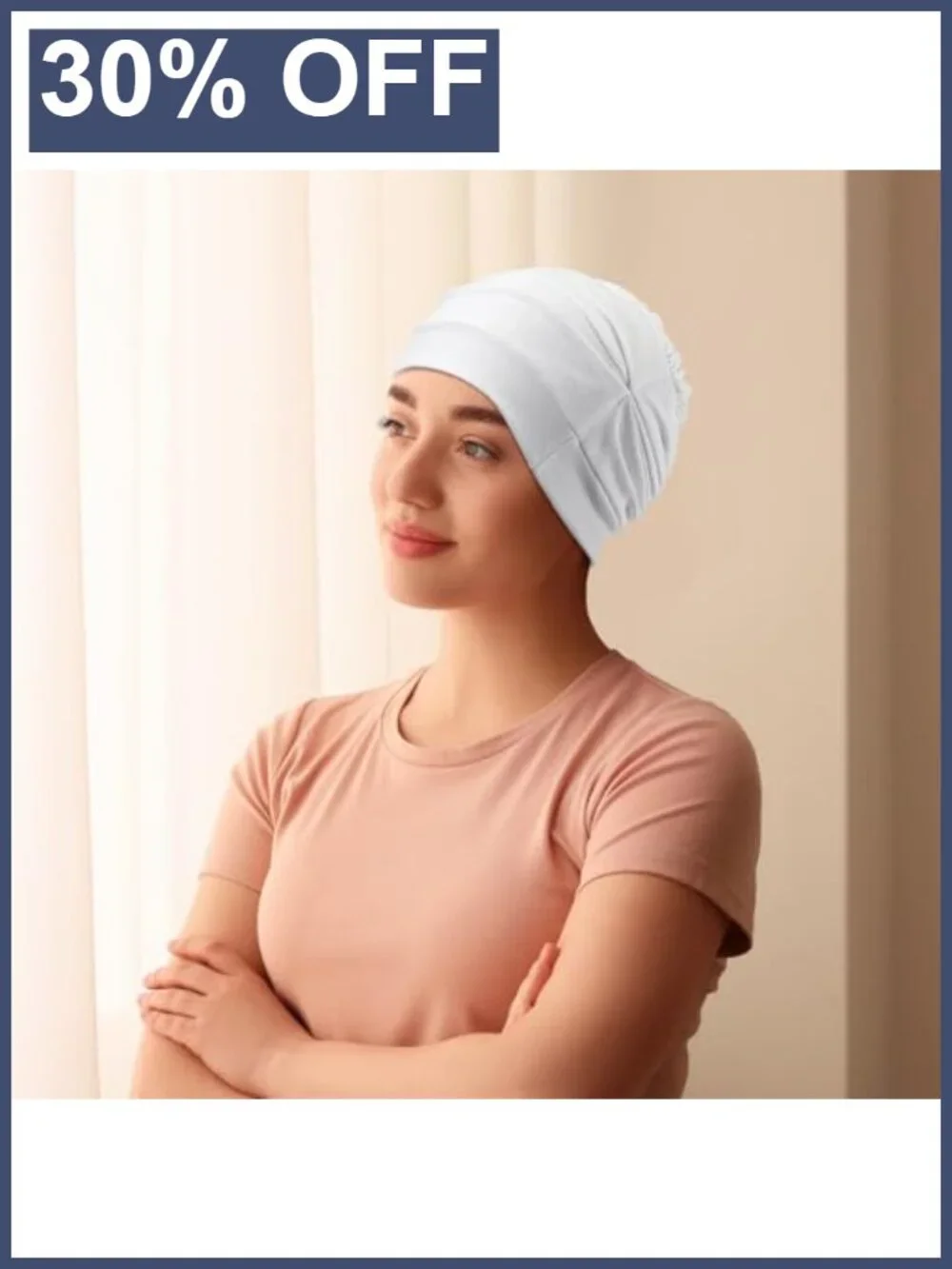 4 Pack Satin Lined Sleeping Bonnets for Women Cotton Spandex Hair Care